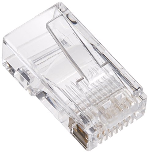 新品　2点セット　エレコム コネクタ　100個入り LD-RJ45TY100/T Amazon | エレコム RJ45コネクタ ヨリ線仕様 100個入り LD-RJ45TY100
